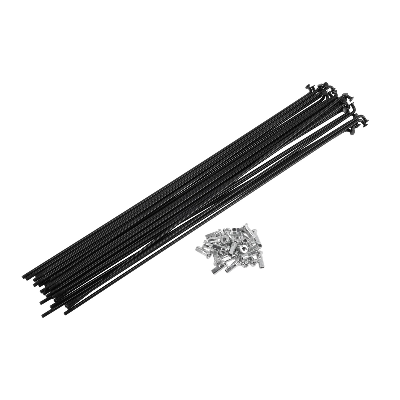 28 Set 12G Bicycle Spoke 295 mm Bike Wheel Heavy Duty Steel Spokes Nipple