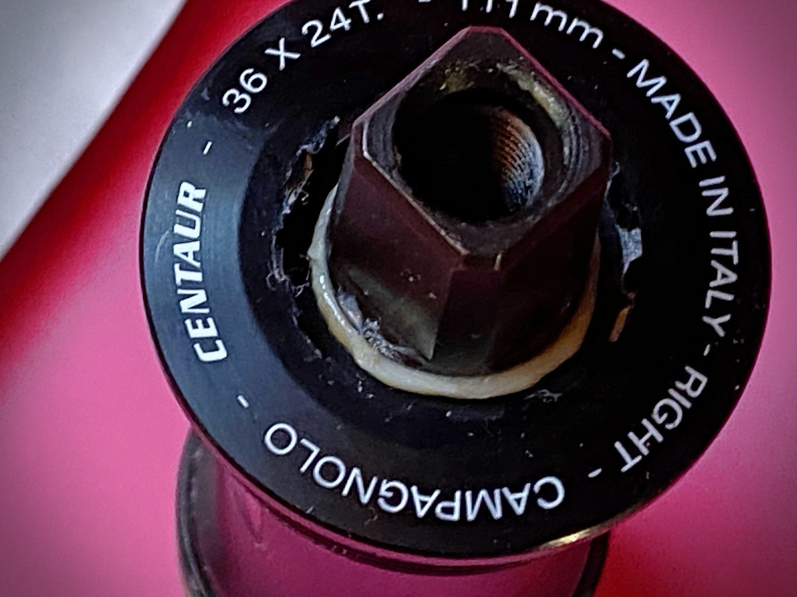 Campagnolo Centaur Bottom Bracket ITA THREAD FRAME PIN 111mm NEW