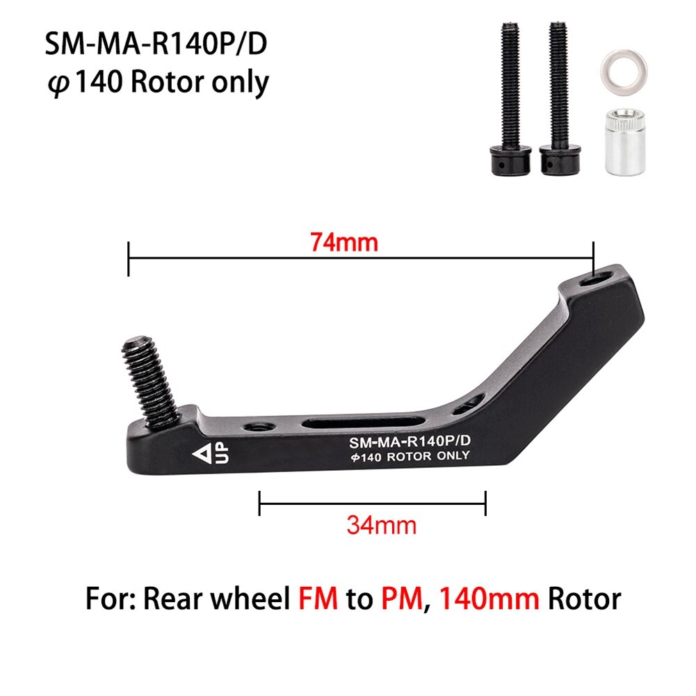 To Adapter Converter Flat Mount Brake Post Mount Aluminum Alloy For Road Bike