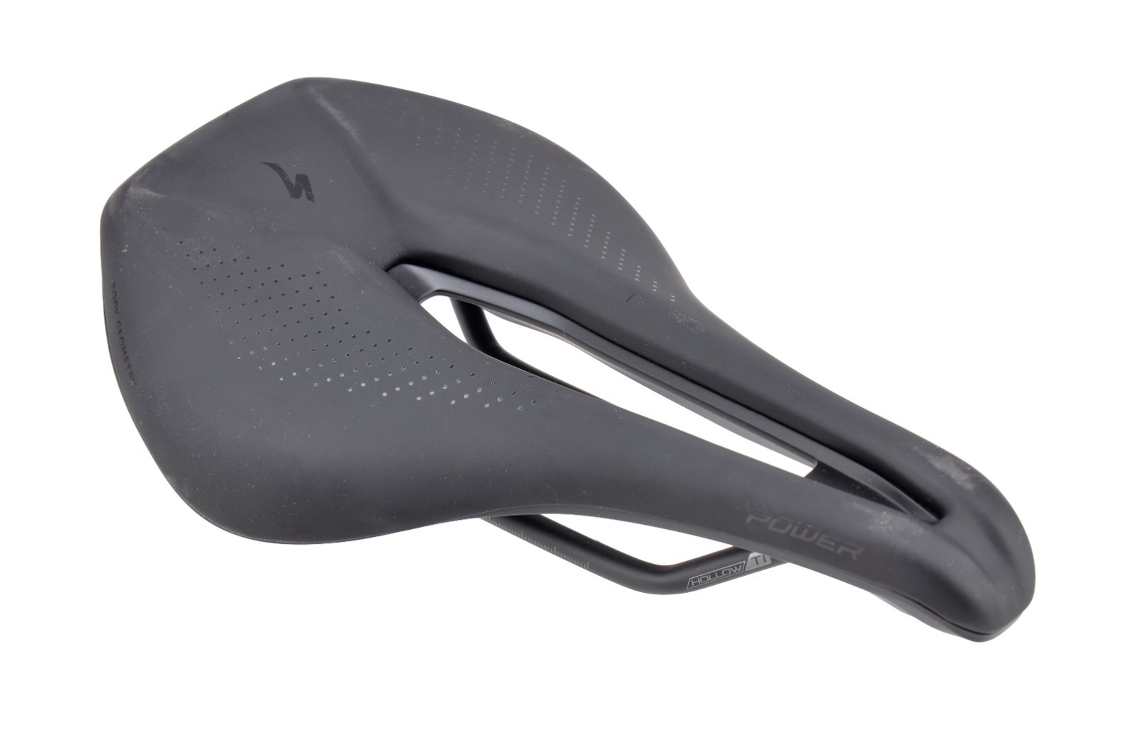 Specialized Power Expert Road Bike Saddle 143mm 7 x 7mm Hollow Ti Rail Gravel