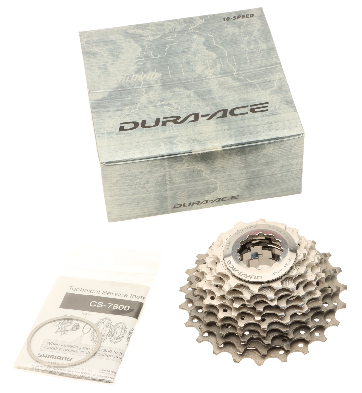 Shimano Dura-Ace CS-7800 Cassette 12-23T 10 Speed NOS New