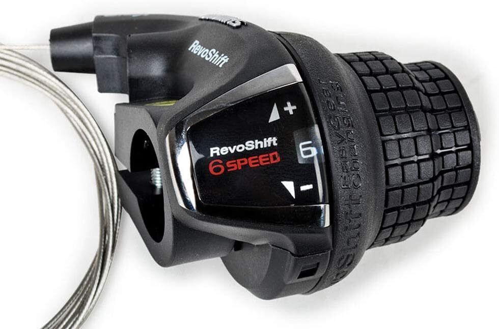 Shimano RevoShift SL-RS35 3/6/7/ 8/21 Speed Twist Grip Shifter Set for MTB