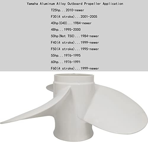 11 5/8×11-G Boat Propeller for Yamaha – for Yamaha Outboard Engines T25 30hp