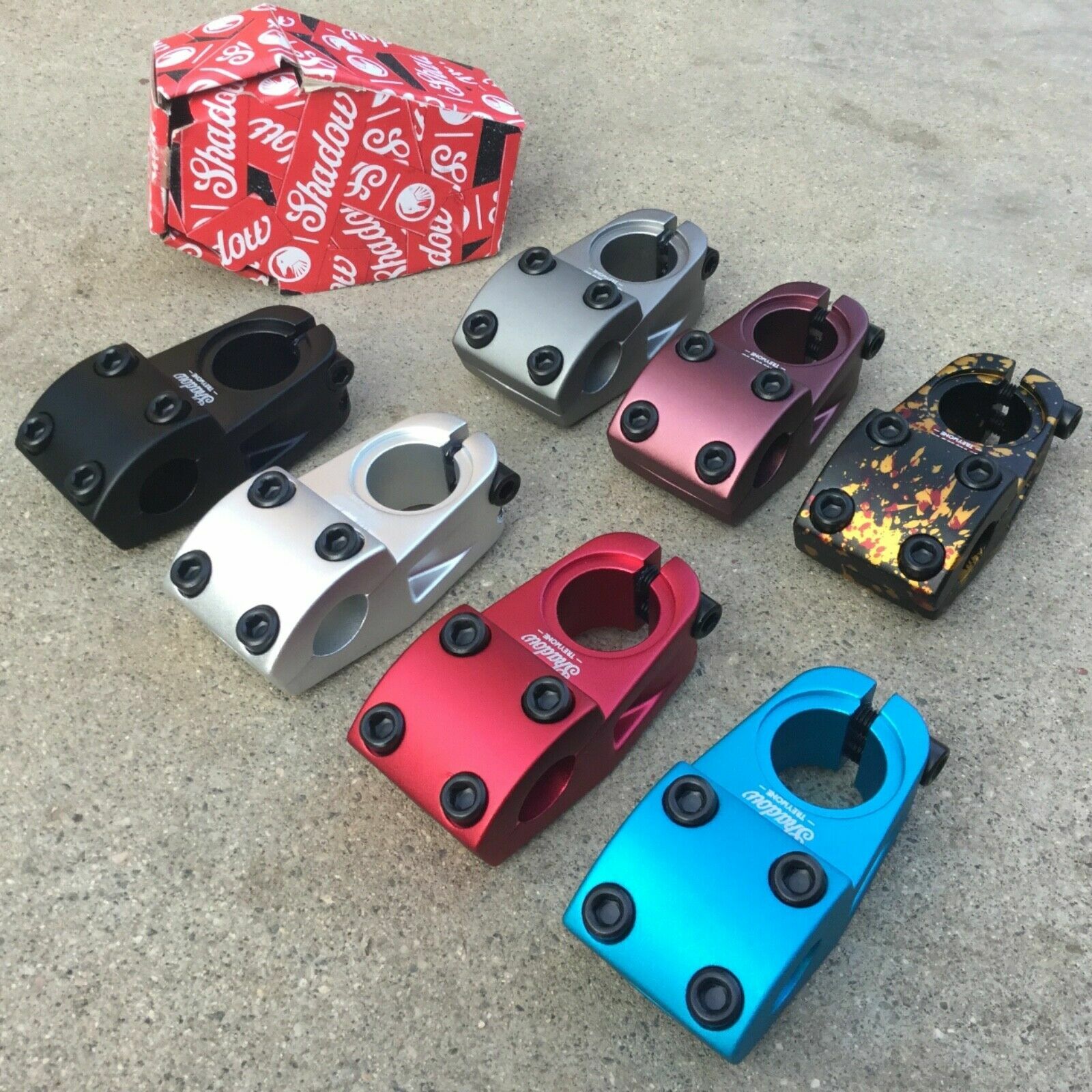 SHADOW TREYMONE STEM TOP LOAD 51MM 1 1/8 BMX BIKE STEMS FIT CULT PRIMO SUBROSA