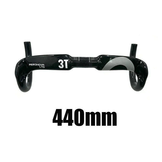 Carbon Road Bike Handlebar 31.8mm Top Carbon Aero Bar Width 380/400/420/440mm