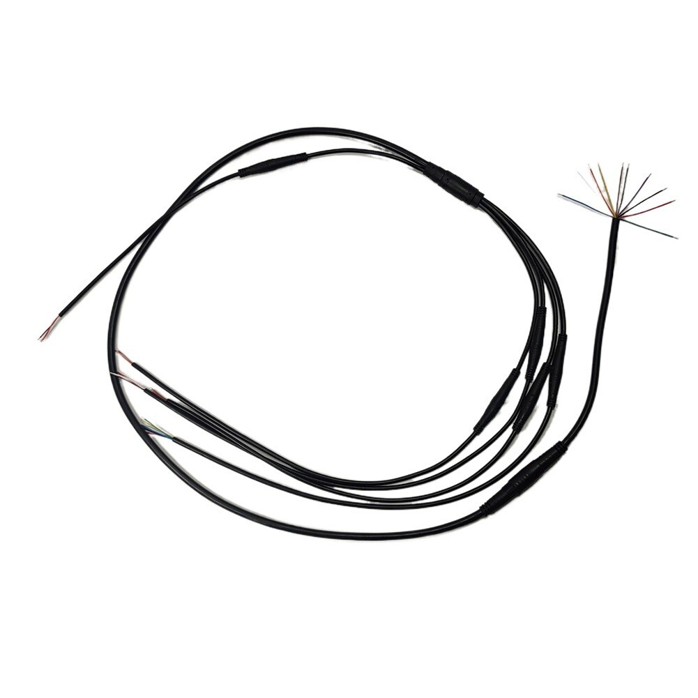 DIY Waterproof Wire Harness For Electric Bicycle 10 Cores 1T5-Display