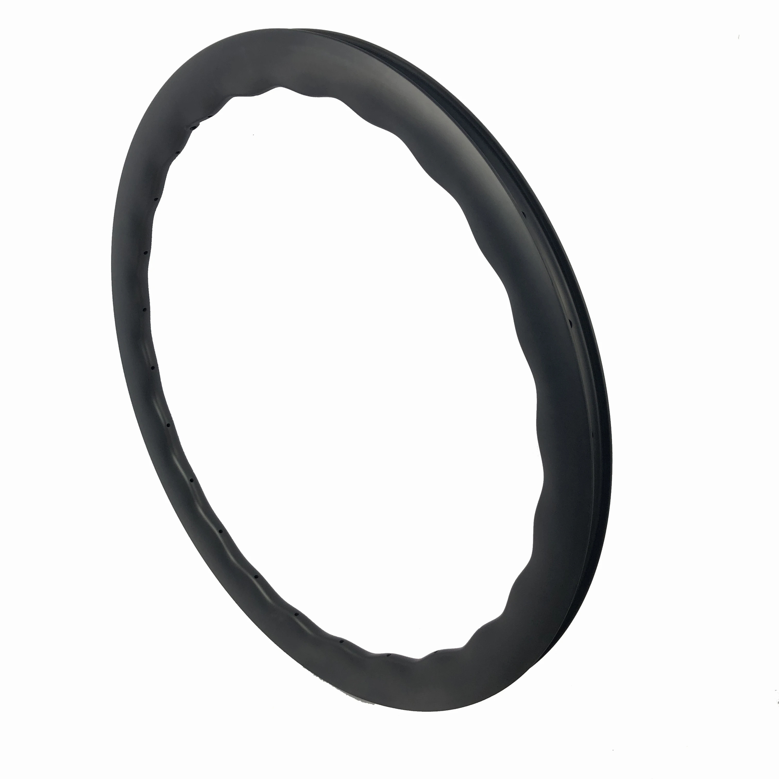 700C/29er Road Bicycle Carbon Rim Disc Brake 28*50mm Asymmetric 24 Holes Wheel