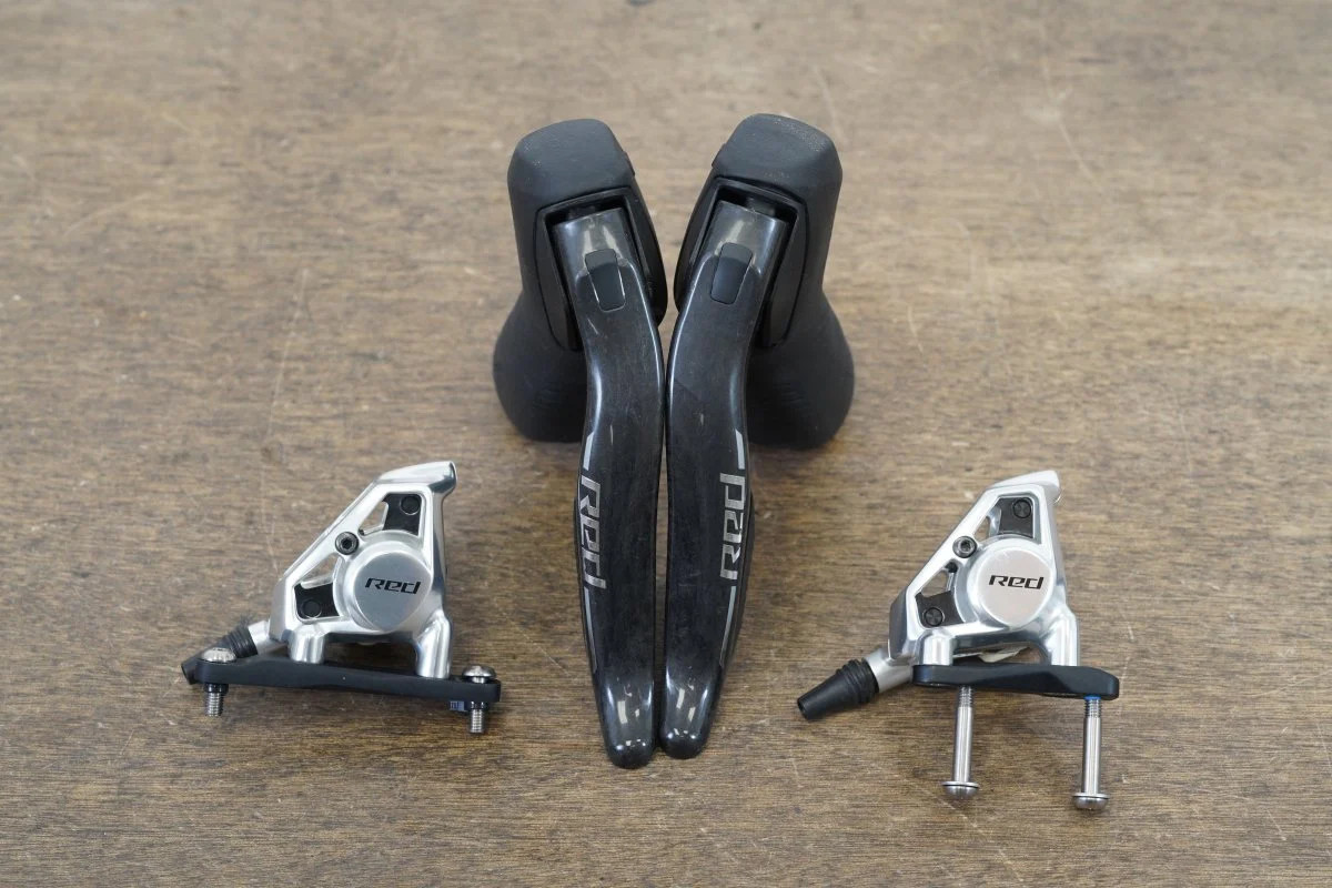 SRAM Red eTap AXS HRD E1 12 Speed Wireless Disc Brake Shifters Calipers