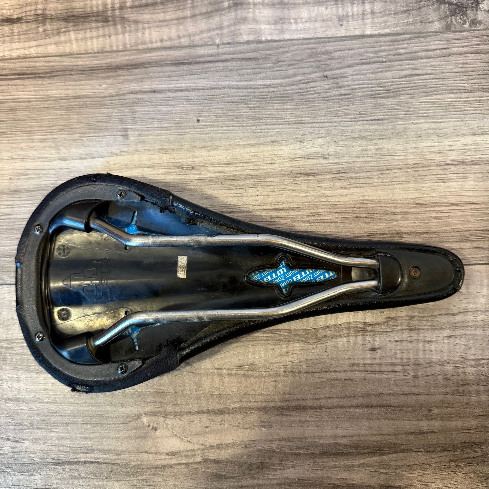 WTB Silverado Thinline NiCro Rail Black Leather Saddle 133 x 280