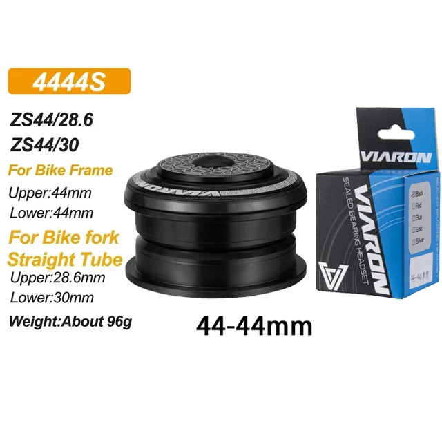 Bike Threadless Headset Sealed Bearing MTB Road Straight Tapered Fork