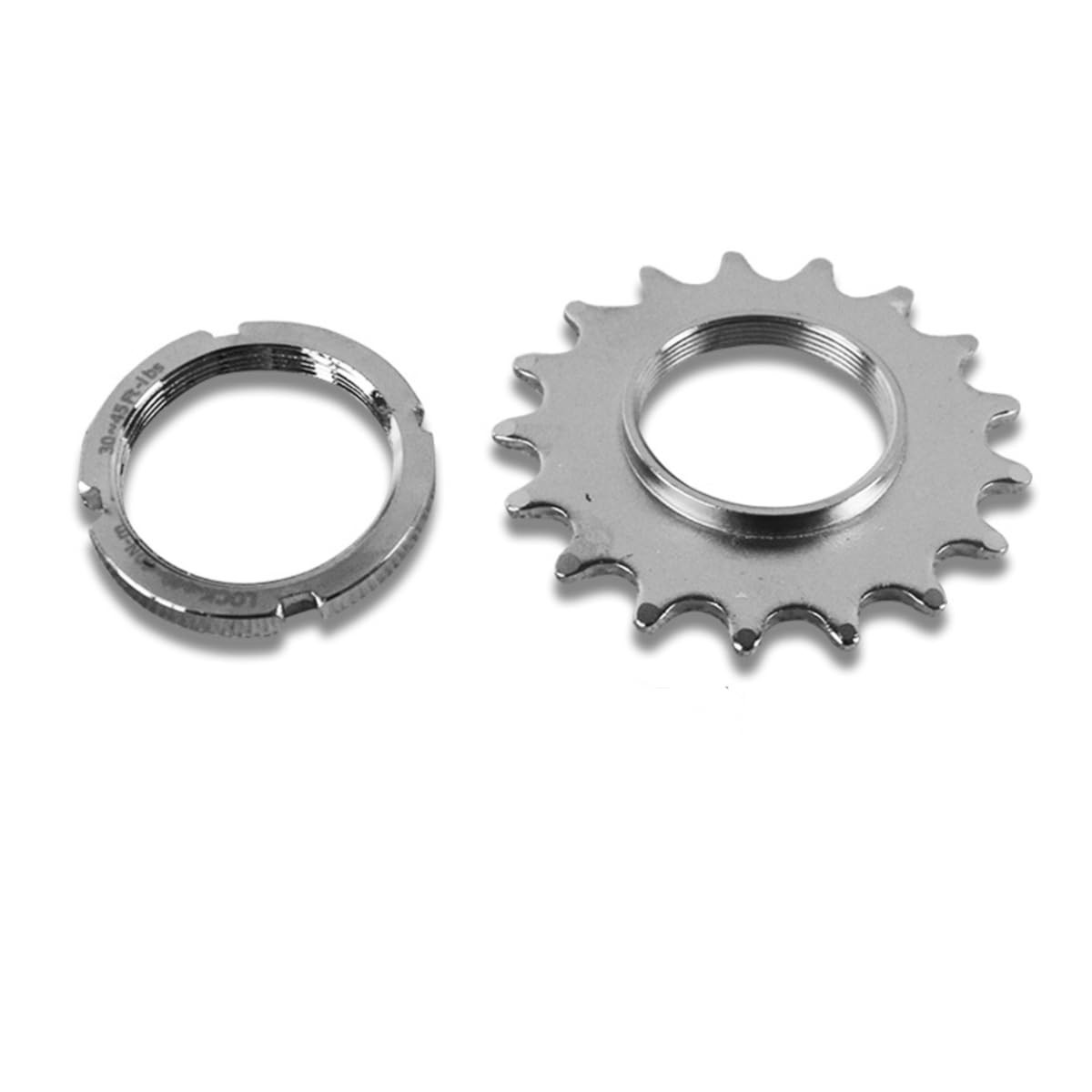 catazer Fixed Gear Freewheel Cog Lockring Set for Fixie Track Bike 17T