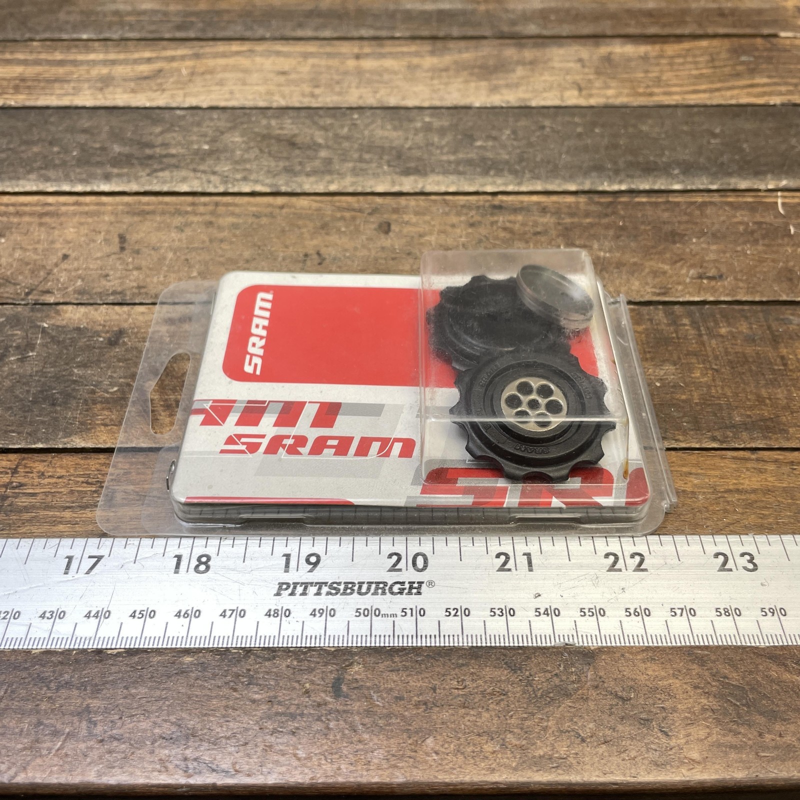 SRAM X9 Rear Derailleur Pulley Kit 05-09 Medium Long Cage Black MTB Bike 55g