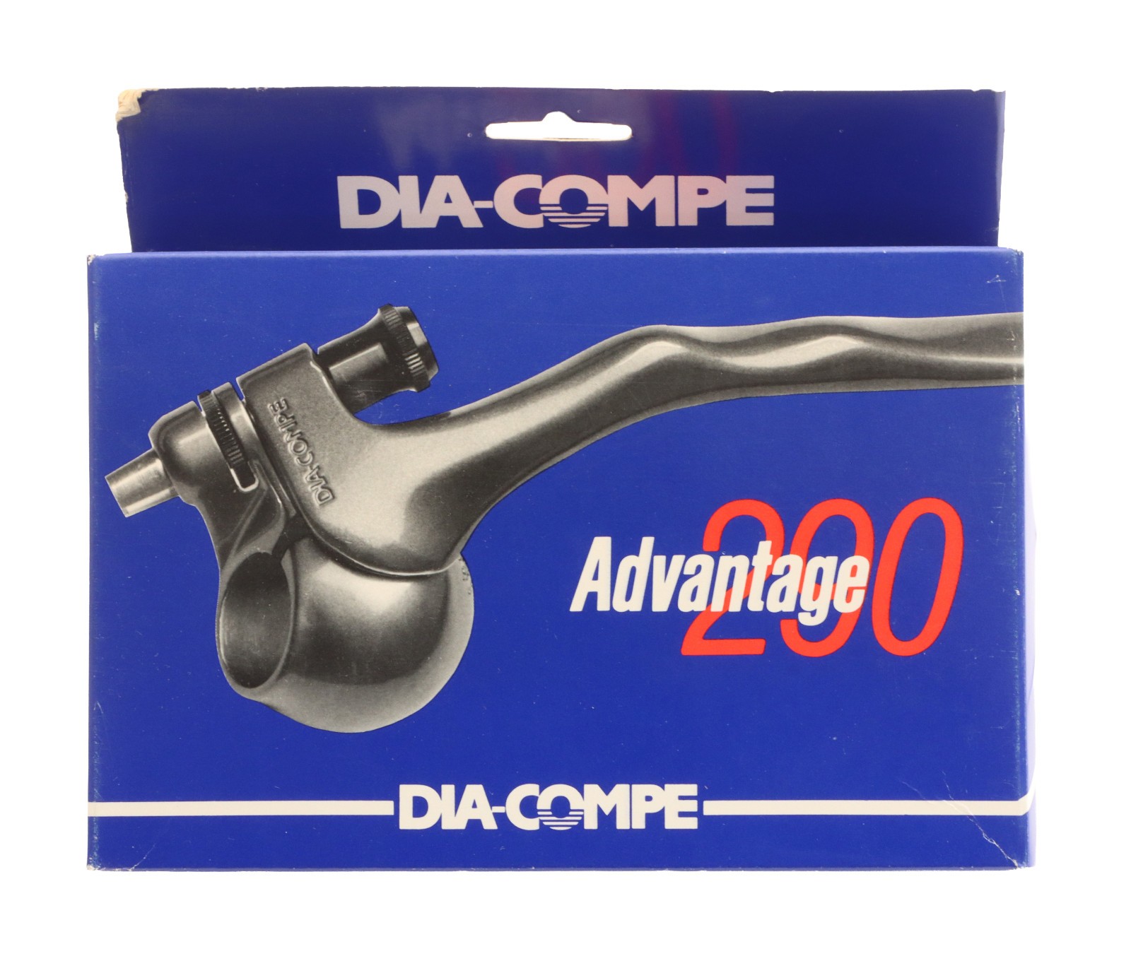 Dia-Compe Advantage 290 Brake Levers PAIR Batwing Vintage 80s Gray NEW NOS NIB