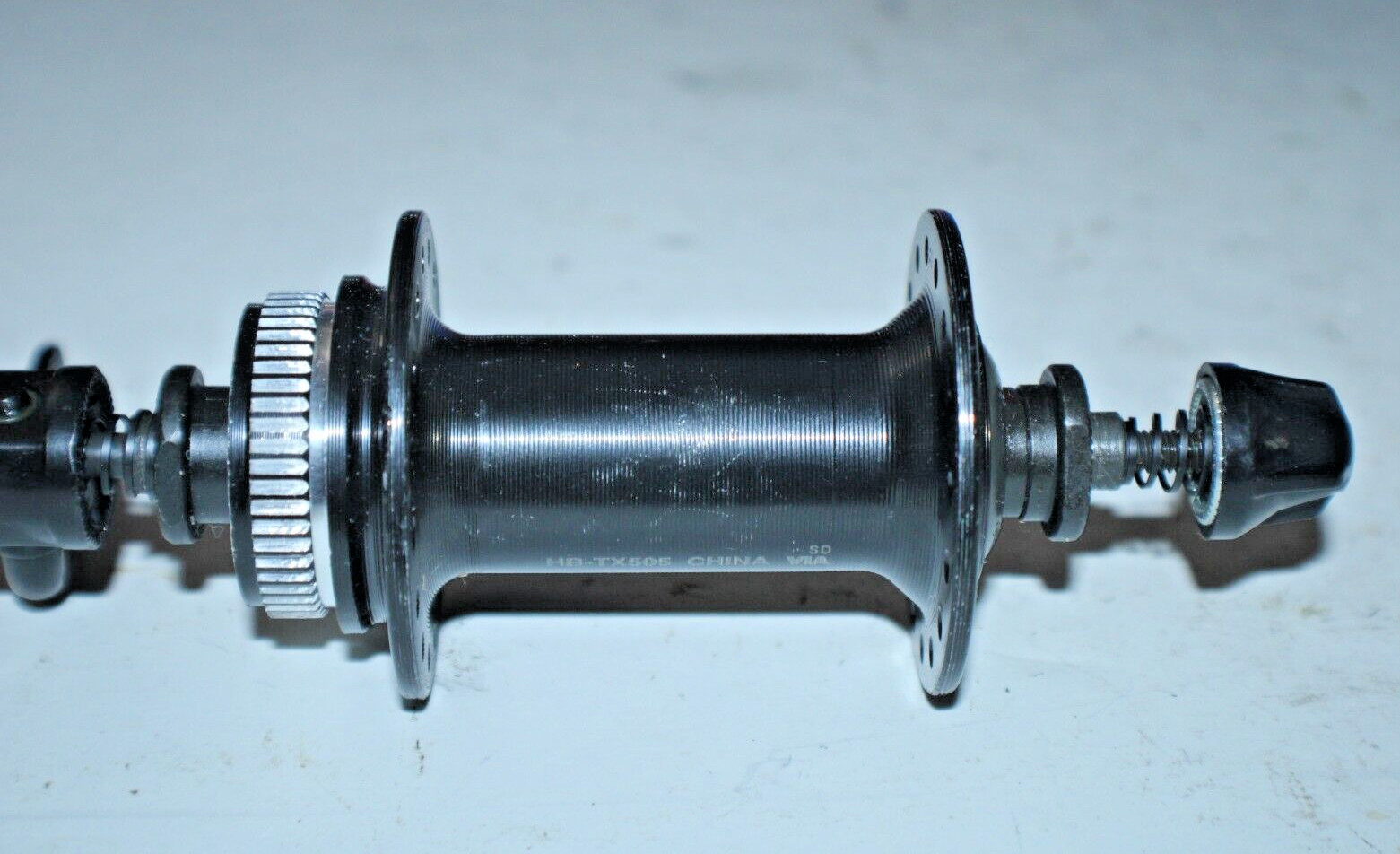 Shimano Front Bike Hub Black 36H 100mm HB-TX505 Center Disc QR Fast USA Shipping