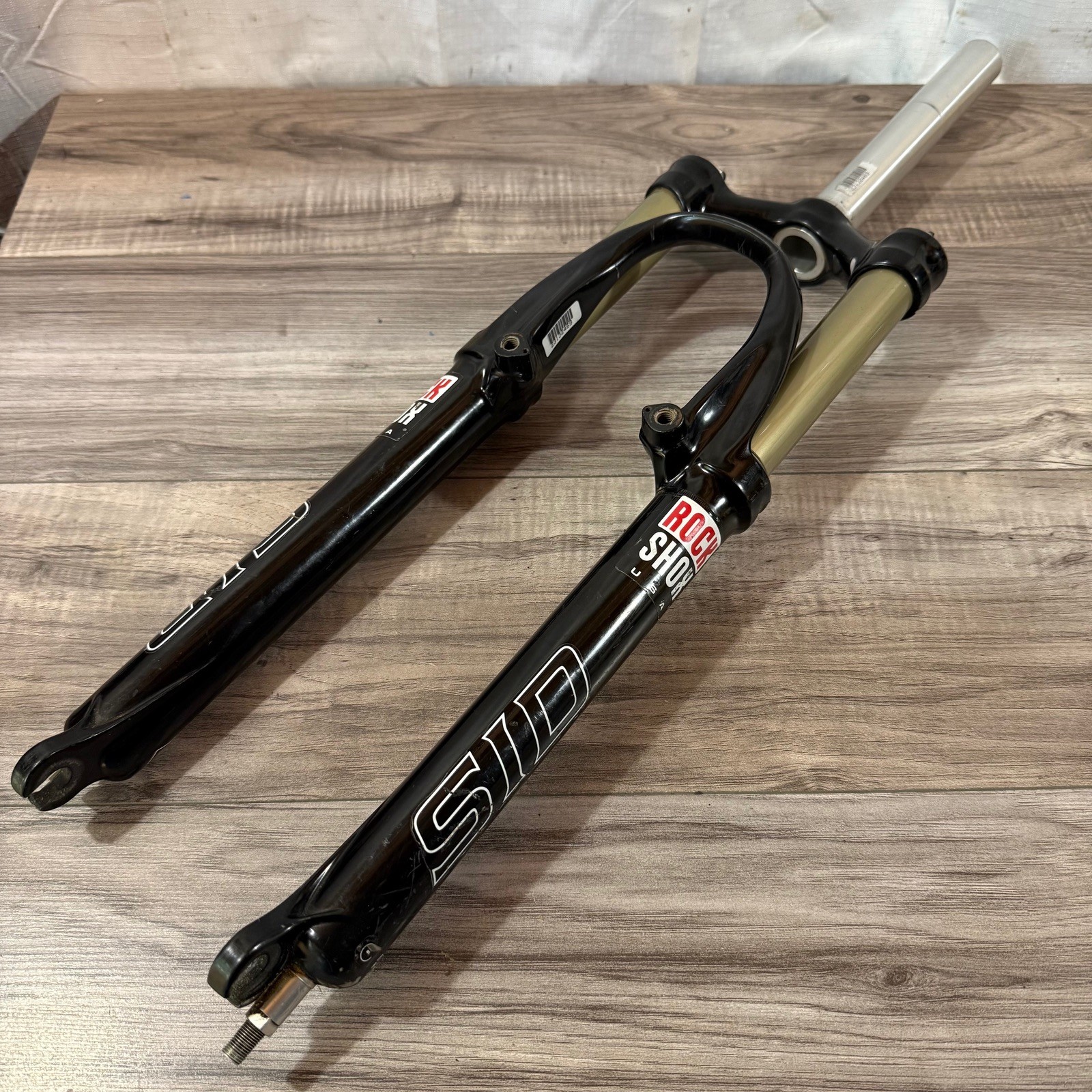 Rock Shox SID Race Dual Air 26 Black 1 1/8 Threadless 188mm V-Brake Disc