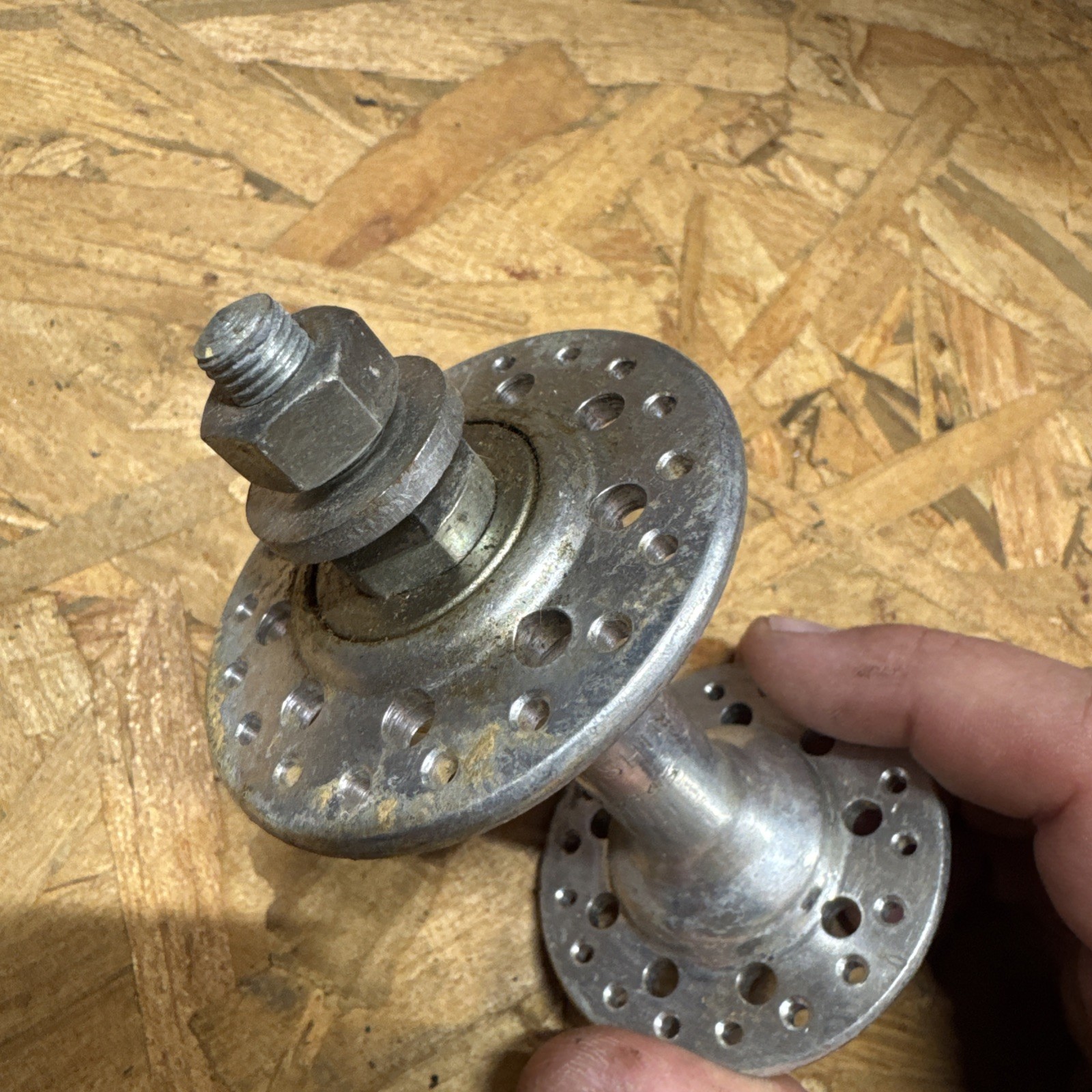 Vintage Sunshine 36 Hole Front Hub For Panasonic Bicycle Nutted Front 5345