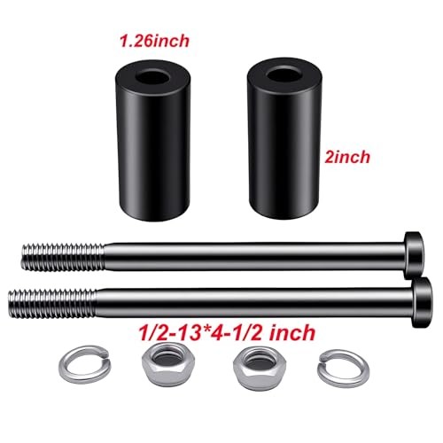 2″ Handlebar Riser Extension Kit for Harley Sportster, Dyna, Softail & Black#2