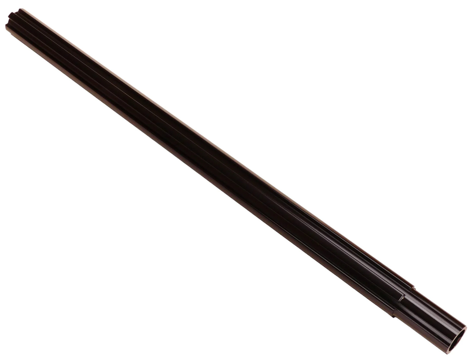 Fluted aluminum alloy bicycle seat post 25.4mm (1″) 450mm – BLACK