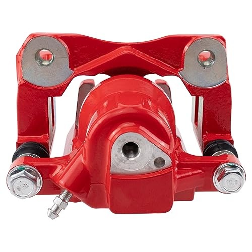 Rear Brake Caliper Set Painted Red Brackets Compatible with 2007-2012 CLA49905