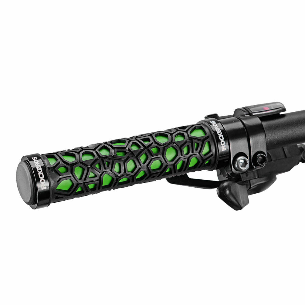 ROCKBROS Bike Grips Bicycle Handlebar Grips Rubber Lock-on Ultraight MTB Grips