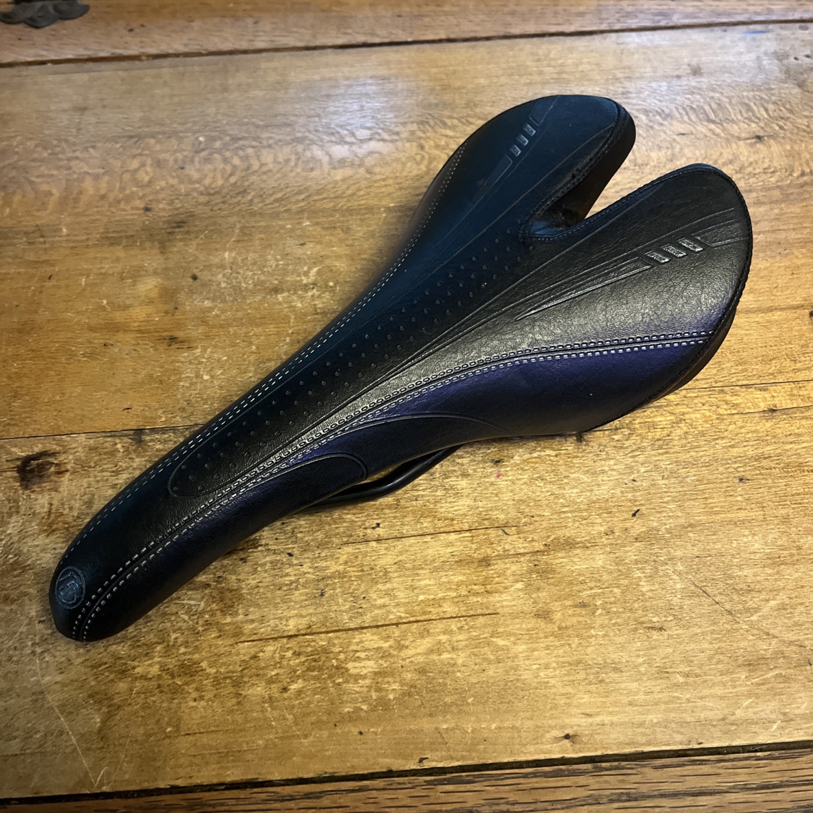 Vintage Bontrager Road Bike Saddle 278 mm Length 135 mm Wide 90s 00s Road Bike