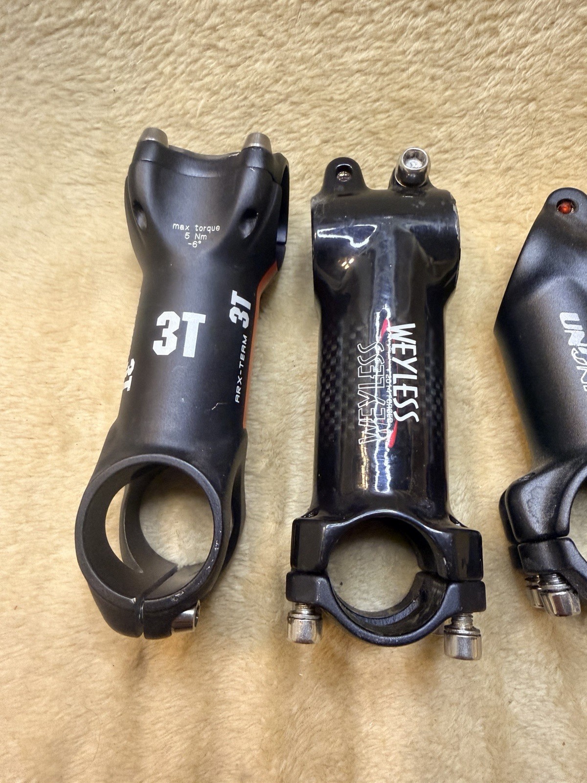 Weyless Carbon Giant 3T Arx-team Union Threadless Stem Lot Size Varies