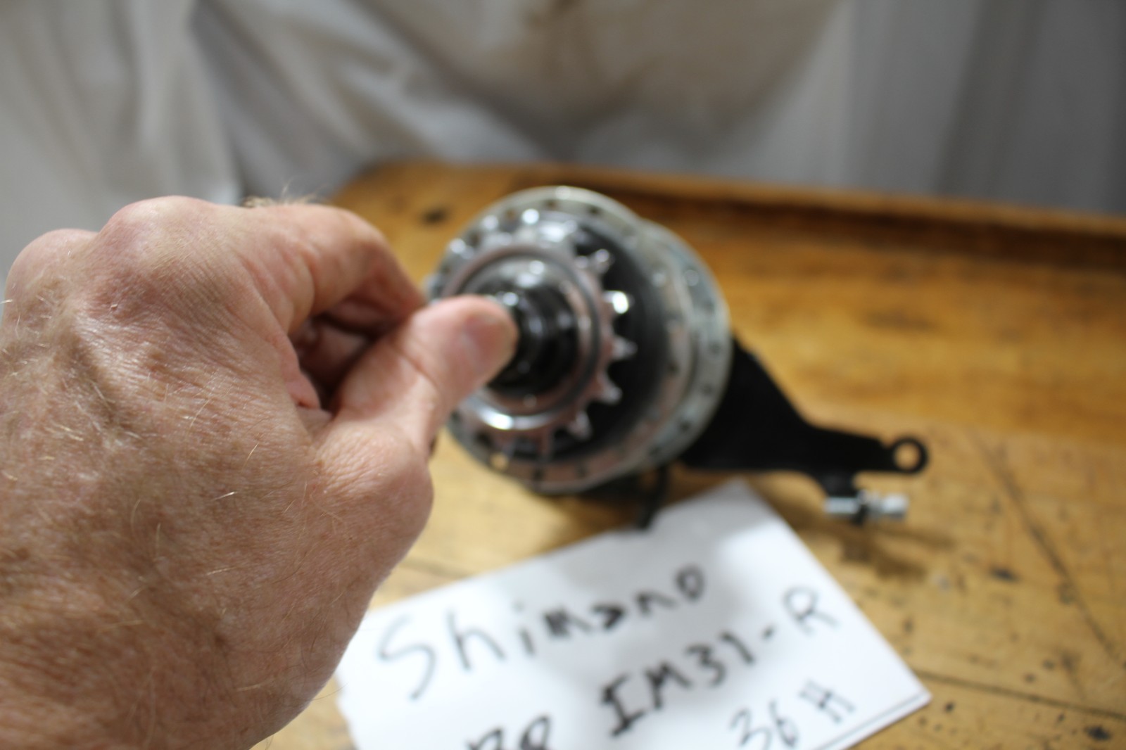 Shimano BR-IM31-R Hub, 16t, 36H