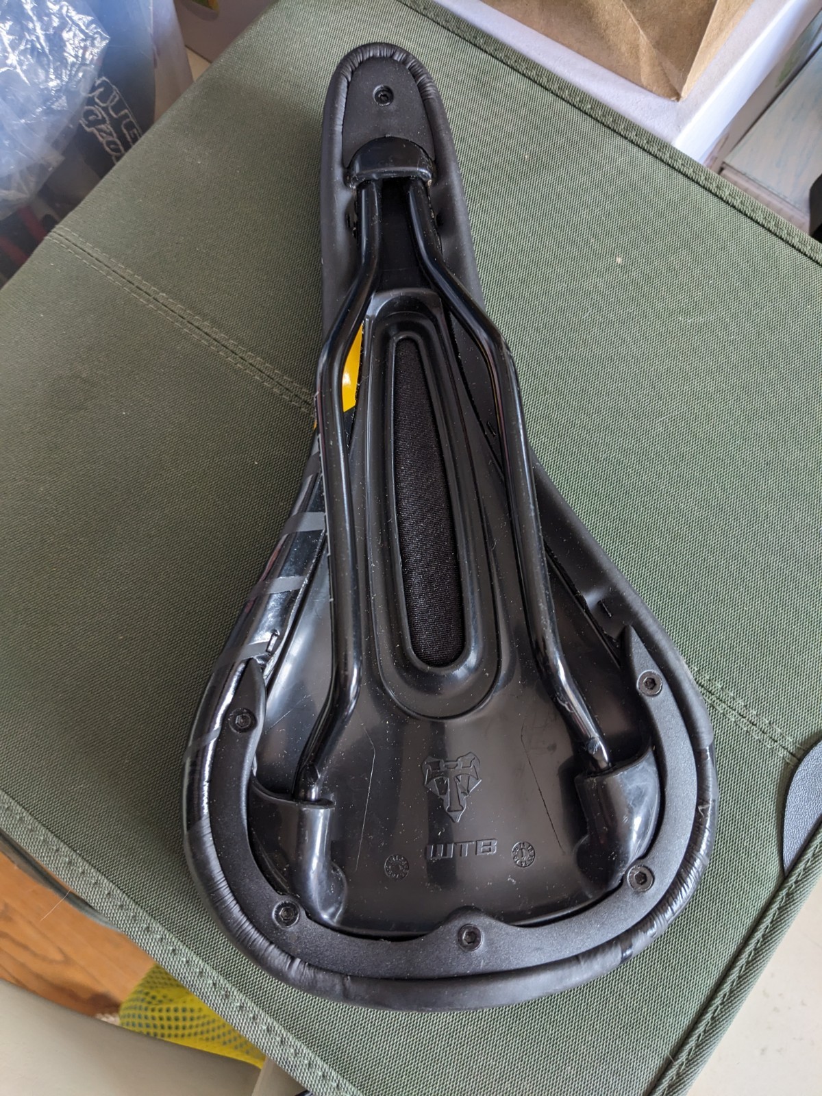 WTB Volt Kona Cycling Saddle Seat Black Yellow 270mm