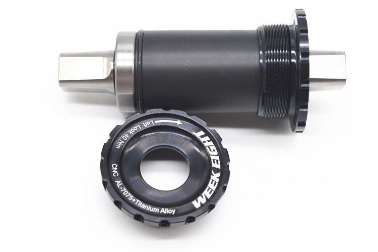 Titanium 113mm Bicycle Square Taper Bottom Bracket Bearing Cartridge 68mm * 113L