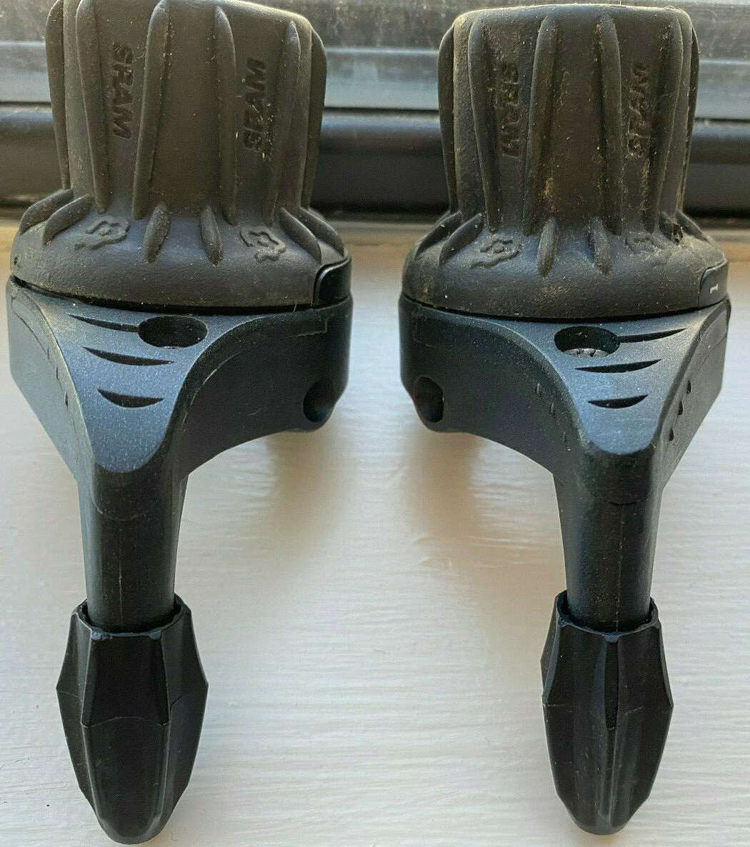 SRAM 7.0 3×8 Front Left and Rear Right Grip Twist Shifters Set MTB Bike Bicycle