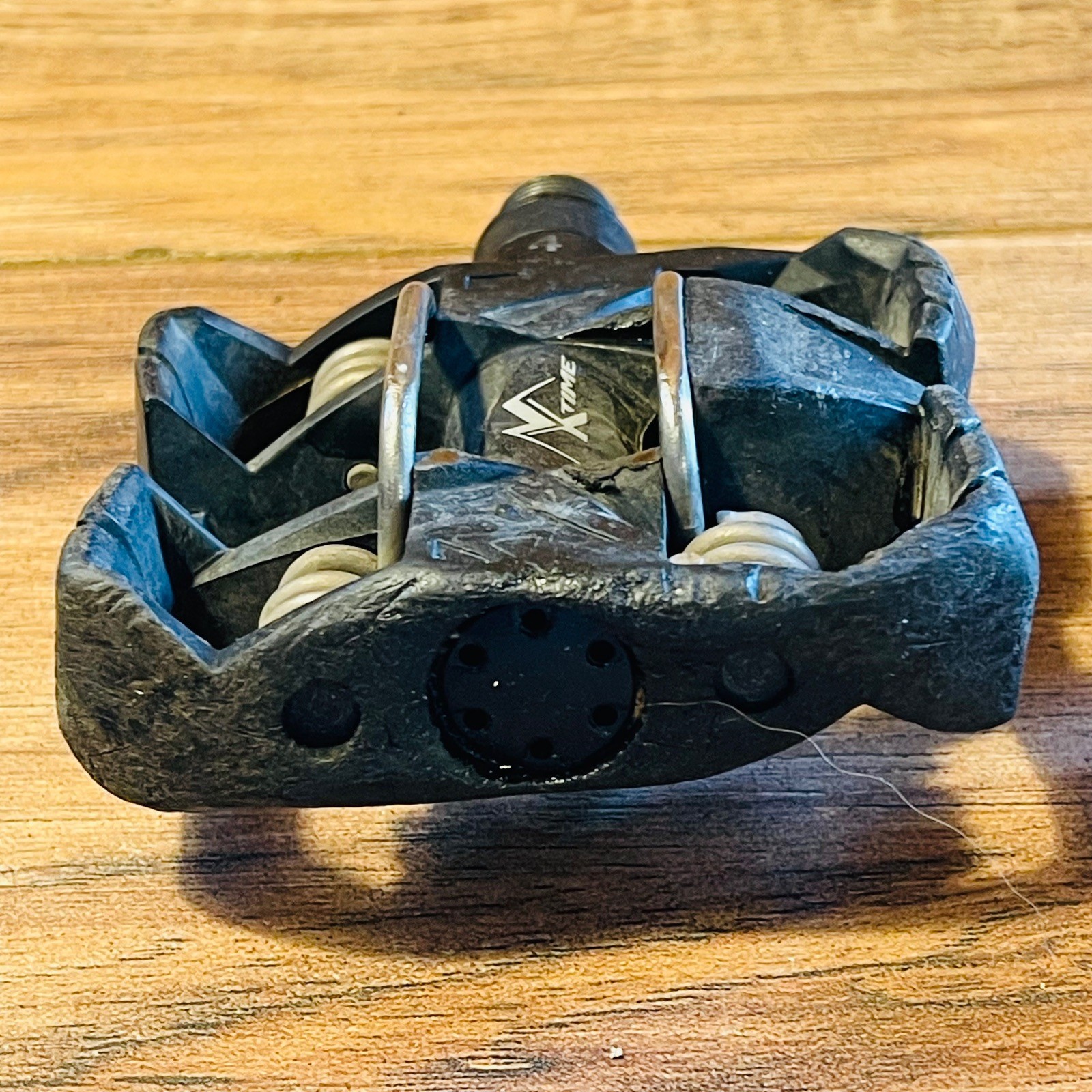 Time ATAC MX 4 Platform Clipless Pedals Black No Cleats  