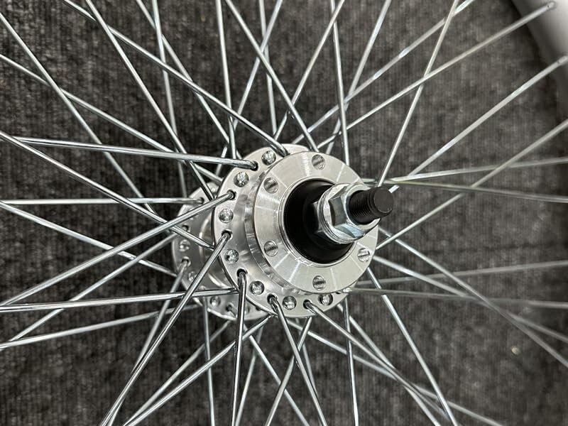 26*3.5″ Spoke Wheel set,Double Layer Alum, 26″ Fat Tire Threaded Fork w/Headset