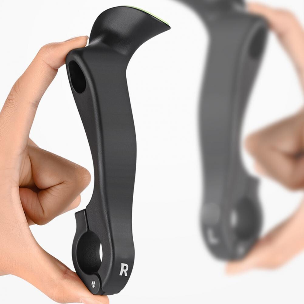 2PCS Bicycle Ergonomic Bar Ends Extender for 21.8-22.2mm Handlebars Bar End Grip