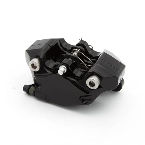 84mm Motorcycle Brake Caliper 2 Pistons Rear Disc Braking Master Cylinder black