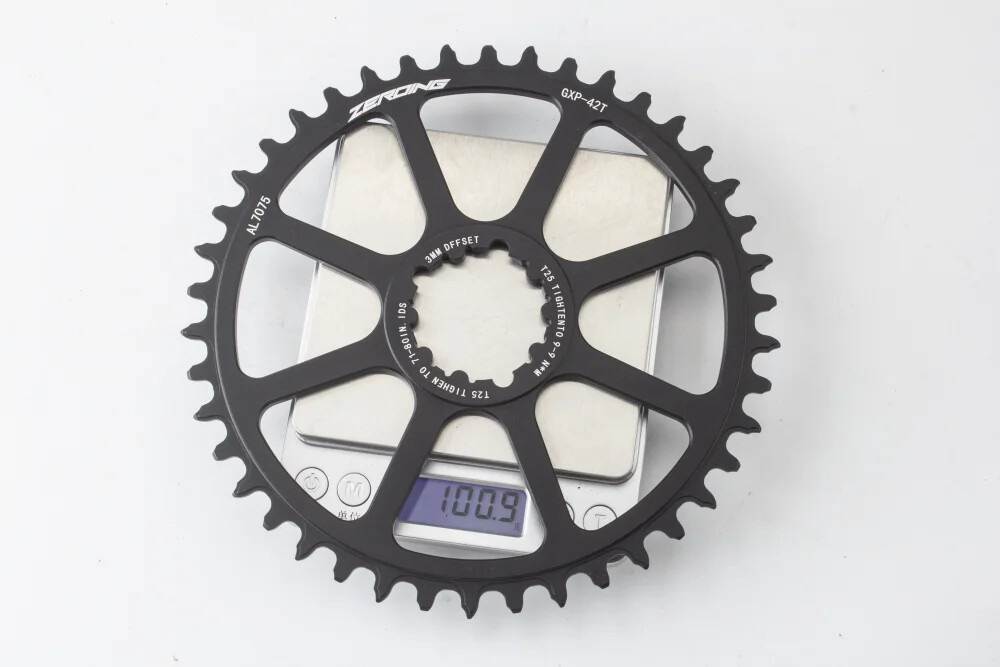 Road Bike Tooth Disc 40-50T Folding Bike Sprocket Hollow Integrated Single Disc