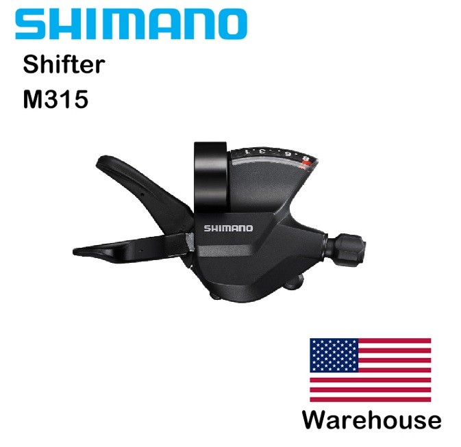 Shimano Altus SL M315 Shifter 8 Speed Right Trigger Upgrade of M310 SL-M315