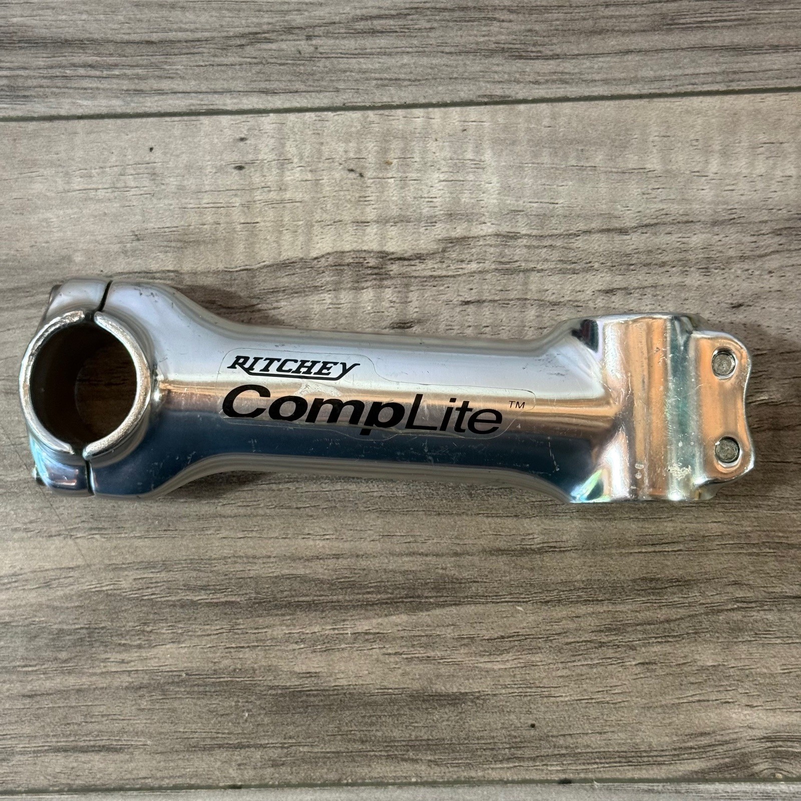 Ritchey Comp Lite MTB Stem Threadless 1 1/8 120mm 6 Degree 25.4 Silver 2-bolt