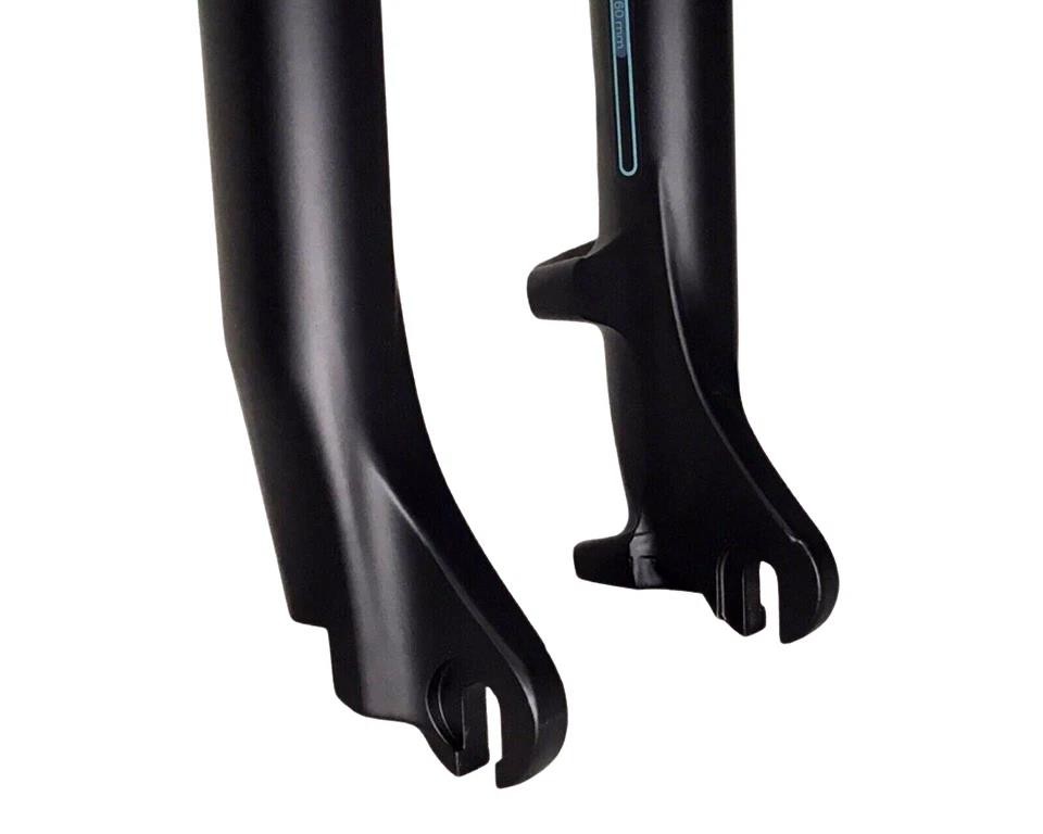 RST Volant 700C E‑Bike Fork 60mm Tapered PM Disc 9×100 QR Coil Spring Black