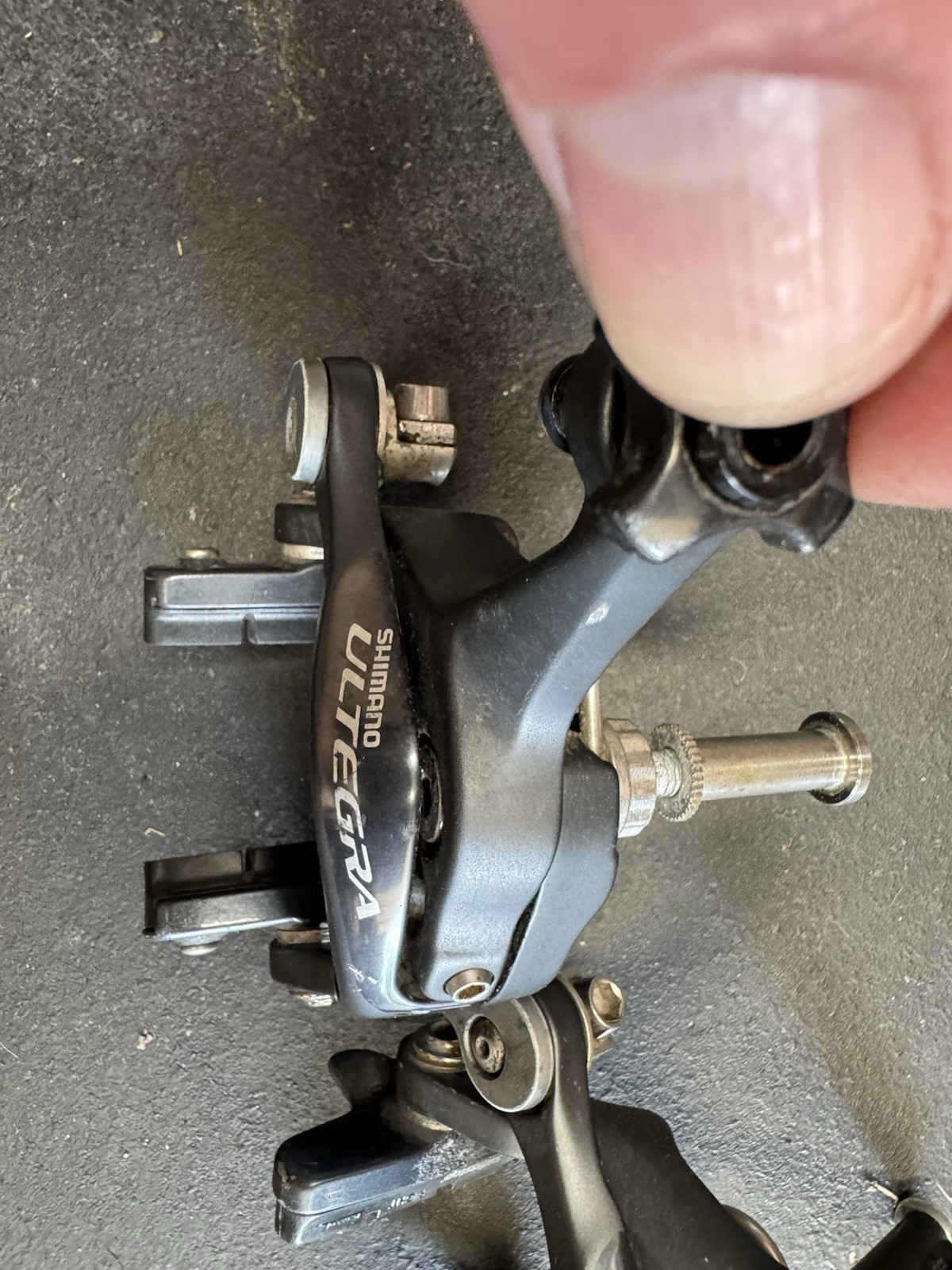 Shimano Ultegra BR-6700 Road Bike Dual Pivot Rim Brake Caliper Set GREY F + R