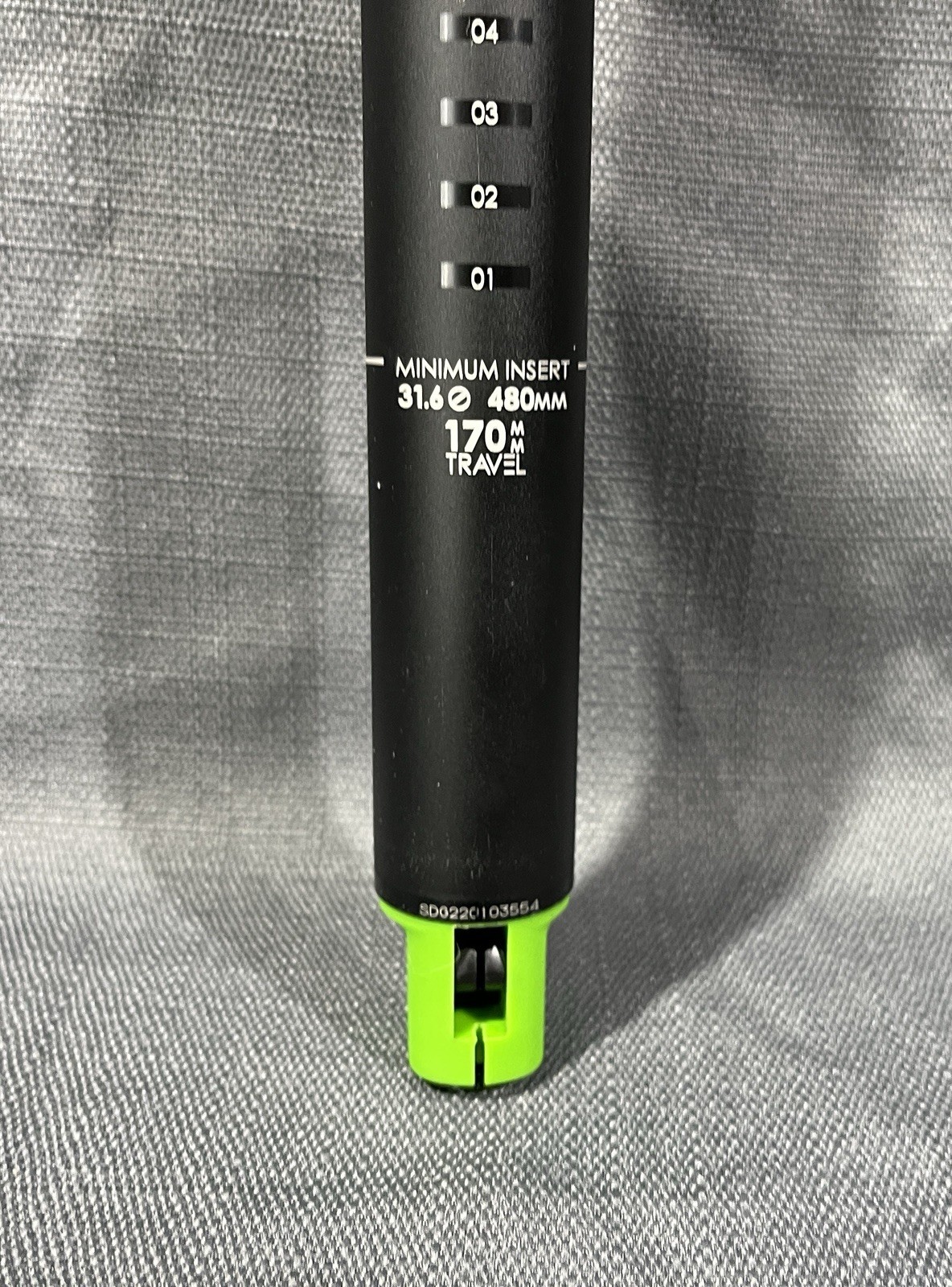 SDG Tellis Dropper Seatpost MTB 31.6 x 480mm 170mm Travel Internal Routing