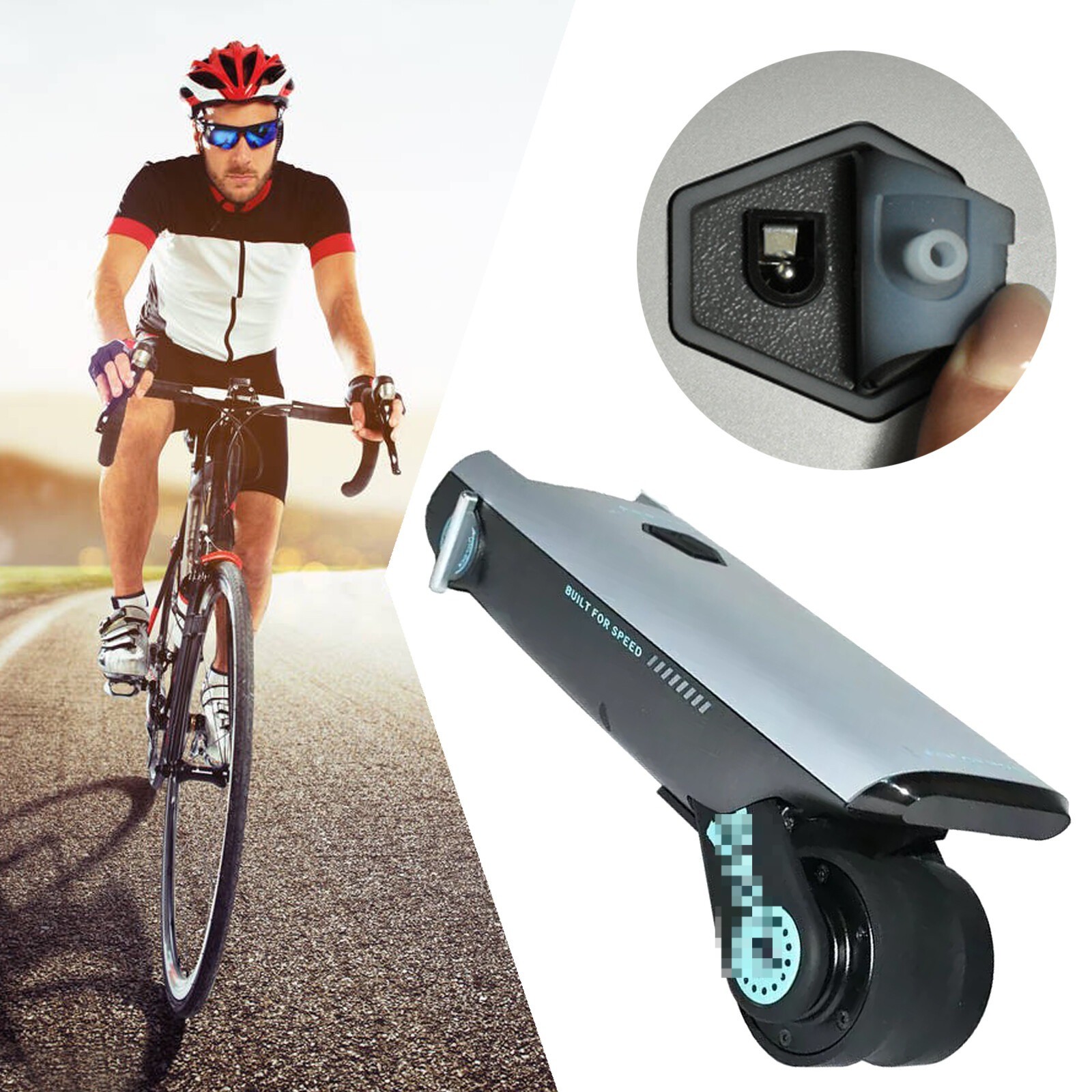 Bicycle Booster Electric Booster Power Wheel Kit Mountain Bike Modification 200W