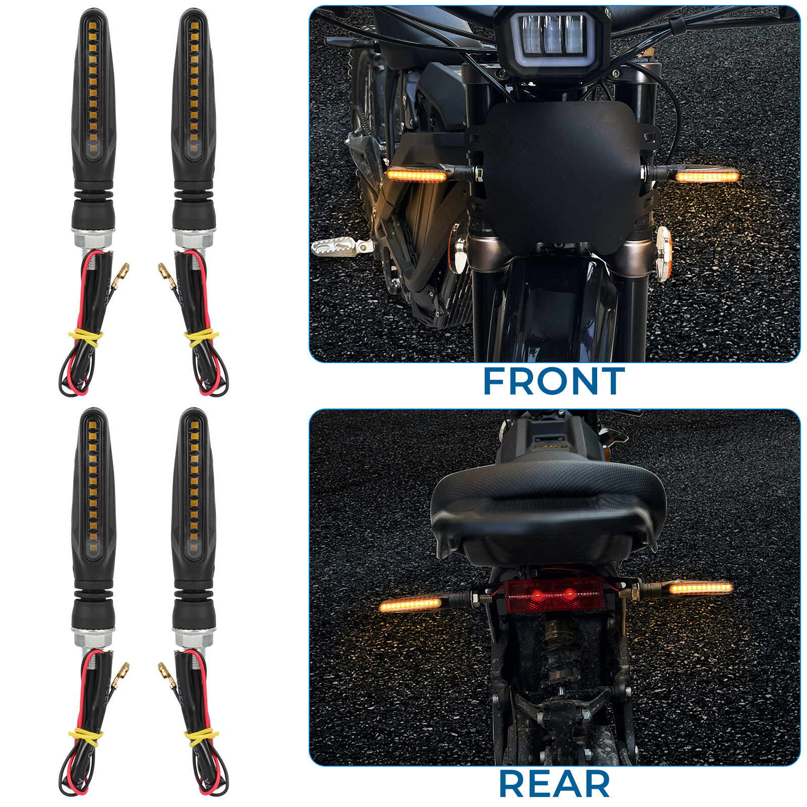 Indicator Light Street Legal Kit For Talaria Sting MX4 R LED Turn Signal Lights