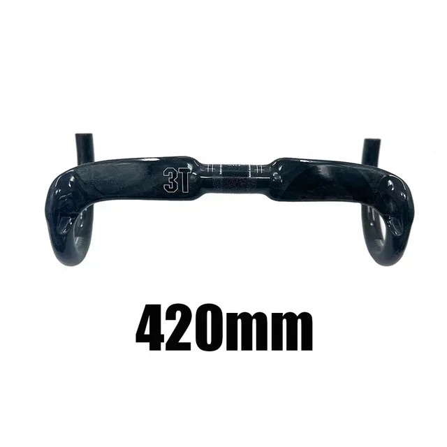 Full Carbon Fiber Road Bike Handlebar Matt/Gloss Black 31.8*380/400/420/440mm