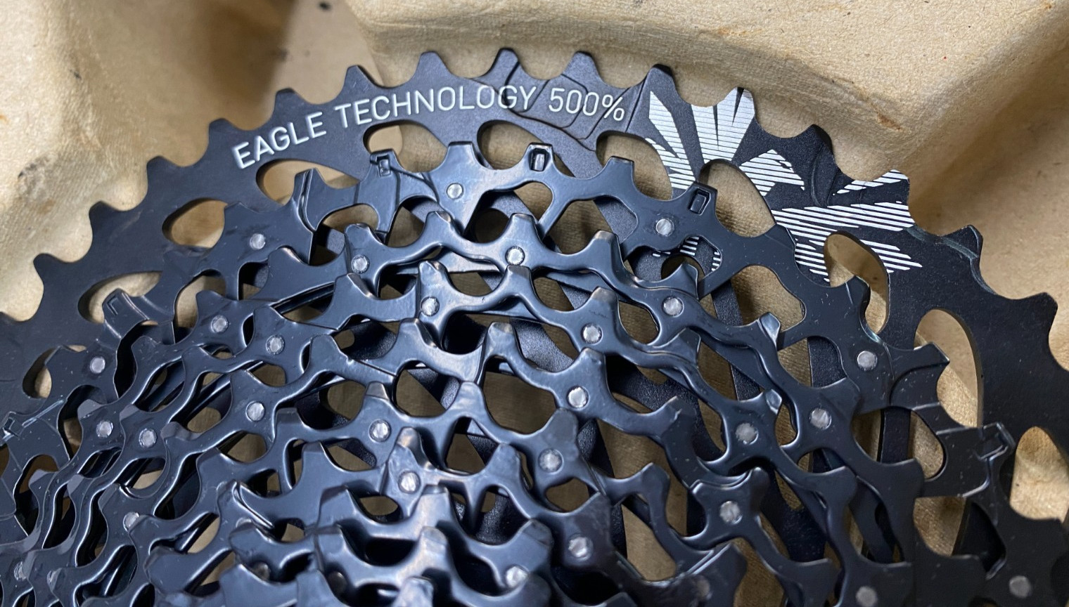 SRAM GX Eagle XG-1275 Cassette – 12-Speed, 10-50t, Black, For XD Driver Body