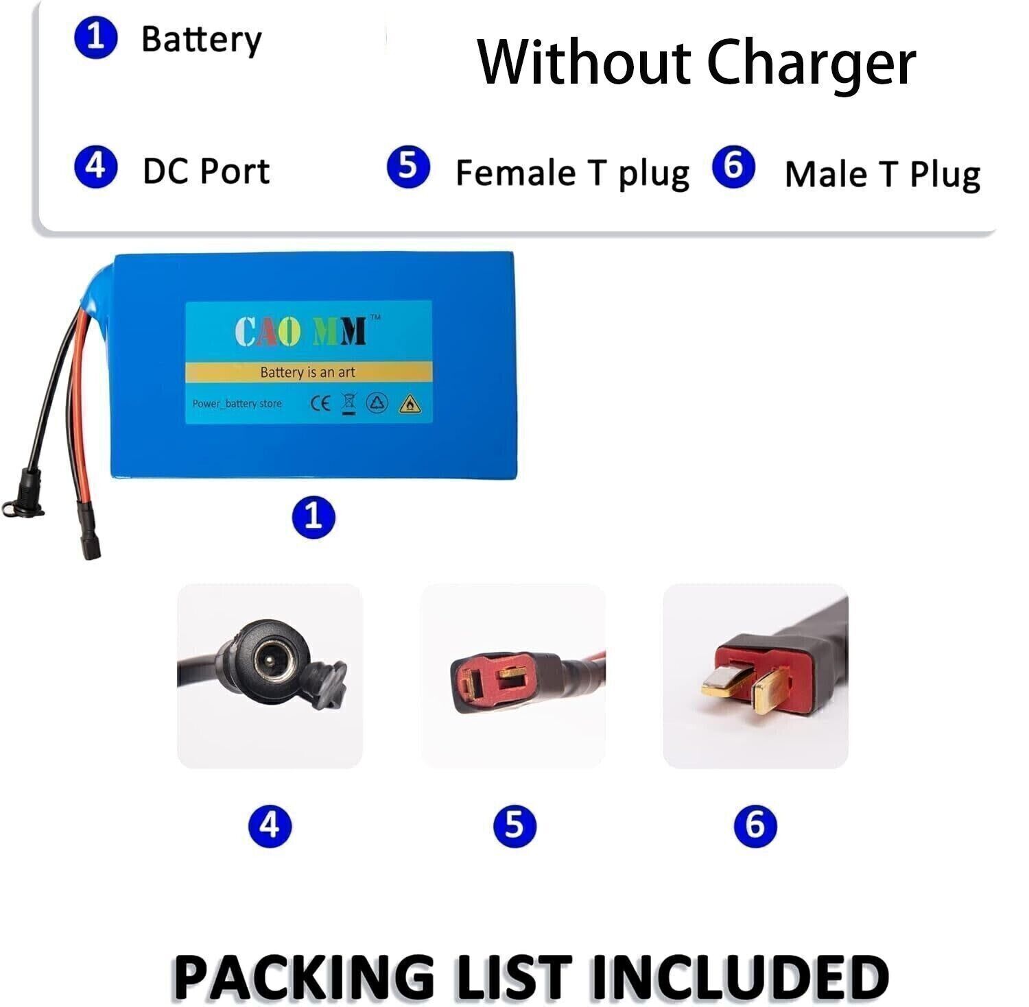 36V 48V 8AH/14AH/16AH/20AH Battery for 200W-1500W Ebike Electric Bicycle Bike