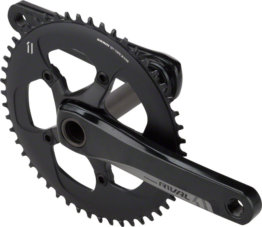 Rival 1 Crankset – SRAM Rival 1 Crankset – 172.5mm, 10/11-Speed, 50t, 110 BCD,