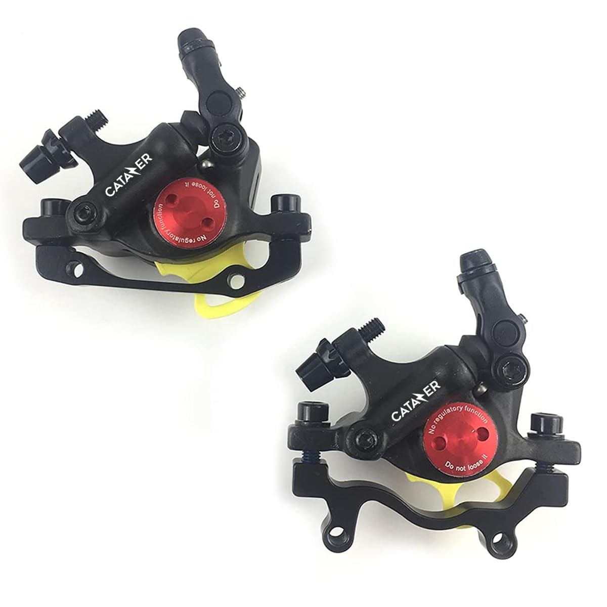 Catazer HB-100 Cable Actuated Hydraulic Disc Brake Caliper 1 1 Pair Black