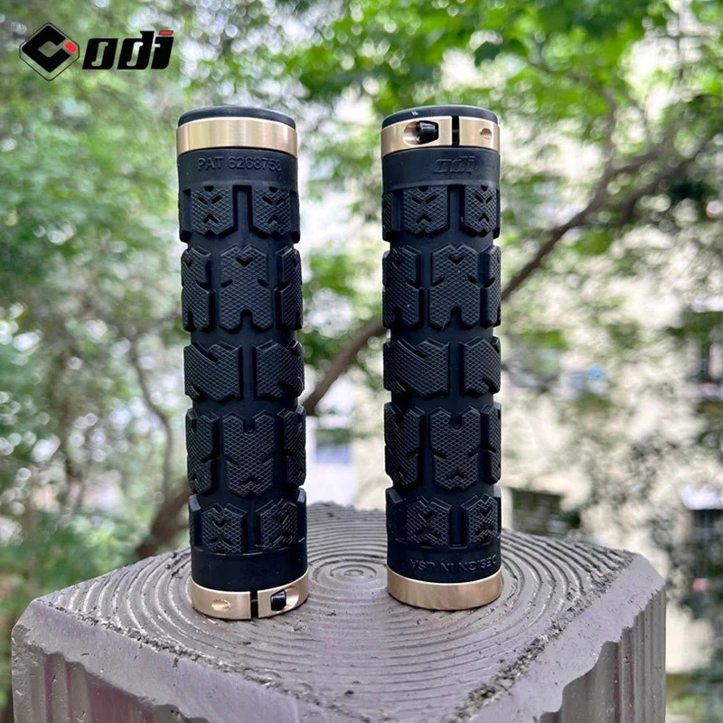 RG01 Lock-On Bike Grips Dual Lock MTB Road Anti-Slip Shock Absorbing Handles