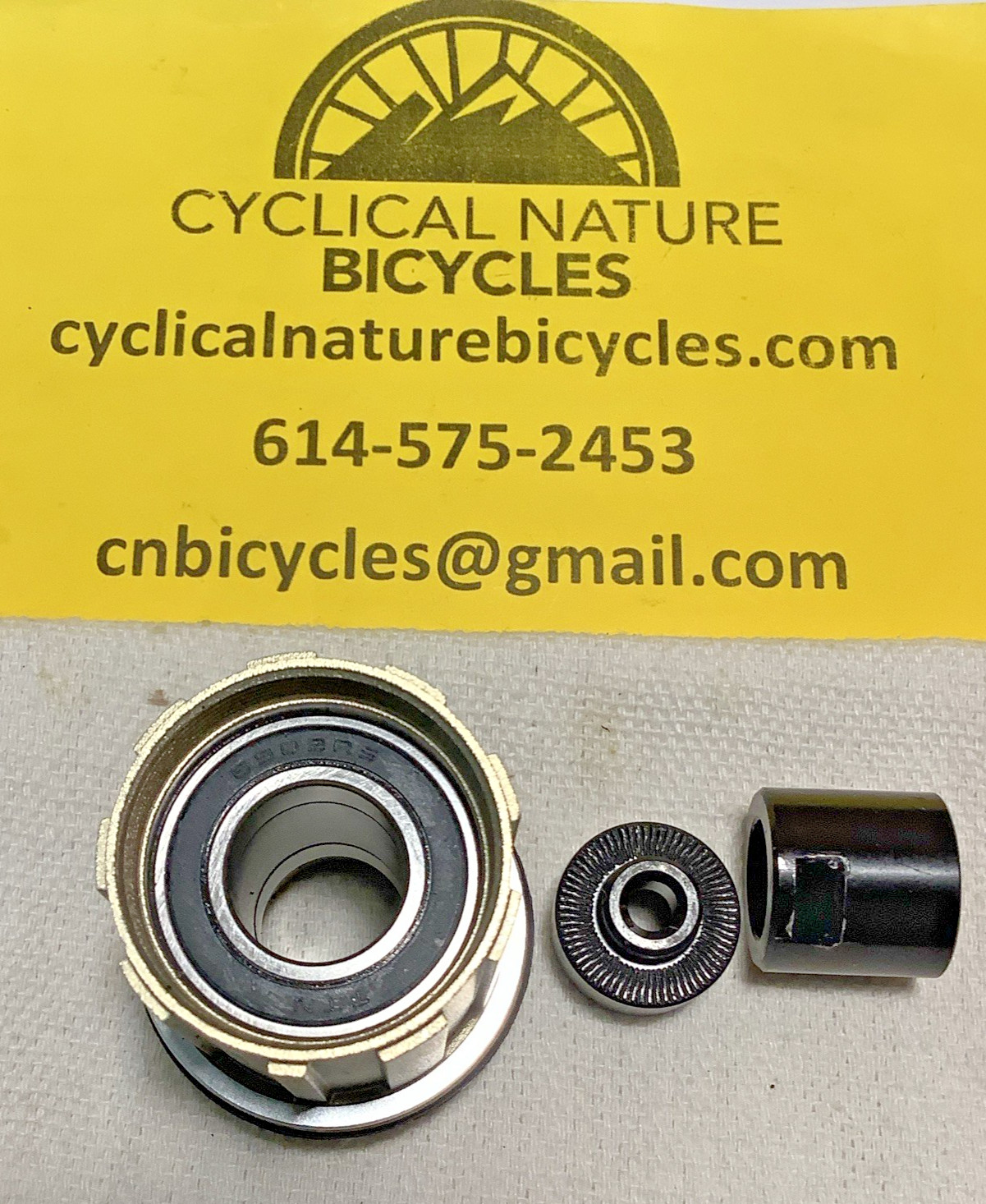 Sun Ringle/Reynolds HG 11/12 spd freehub body w/TA endcaps and 10spd spacer