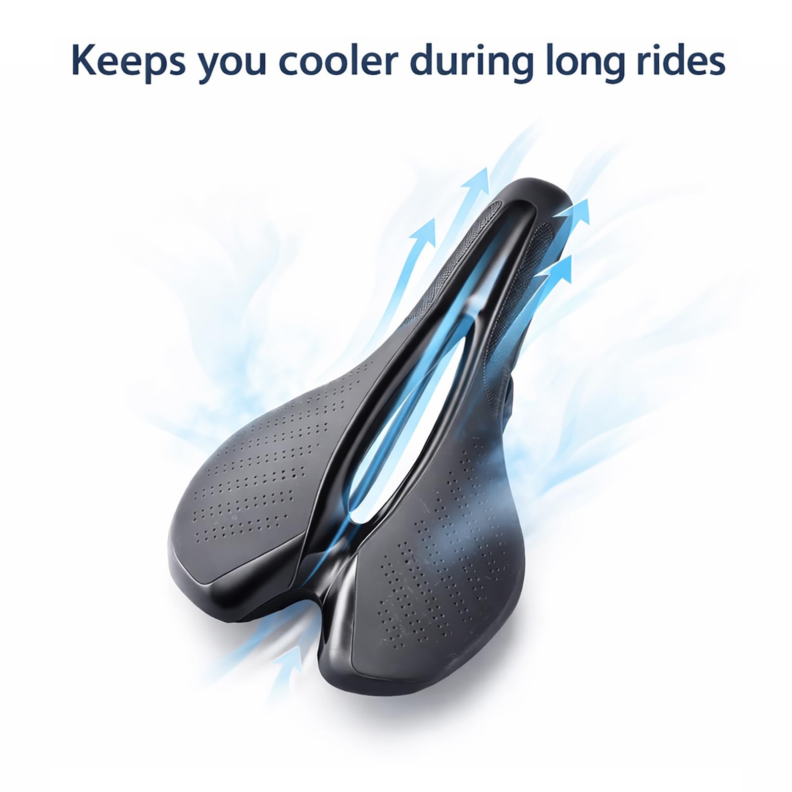 Bike Seat, Bike Saddle with Comfortable Waterproof Lightweight Design for Men…